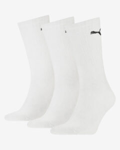 Puma Sport Ponožky 3 páry Biela