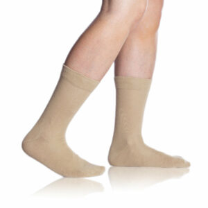 Pánské ponožky FIT (HEALTHY) SOCKS - Zdravotní pánské ponožky - béžová
