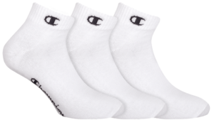 CHAMPION ANKLE SOCKS LEGACY 3x - Sportovní kotníkové ponožky 3 páry - bílá