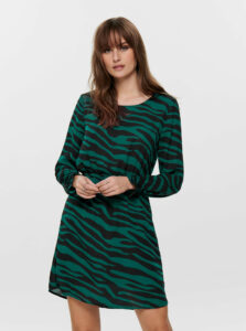 Zelené vzorované šaty Jacqueline de Yong