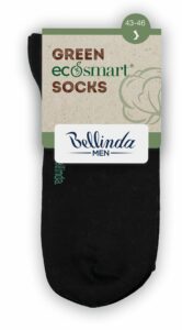 Pánské ponožky z bio bavlny - černá Bellinda GREEN ECOSMART