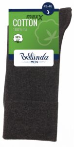Pánské ponožky COTTON MAXX MEN SOCKS - Pánské bavlněné ponožky - černá