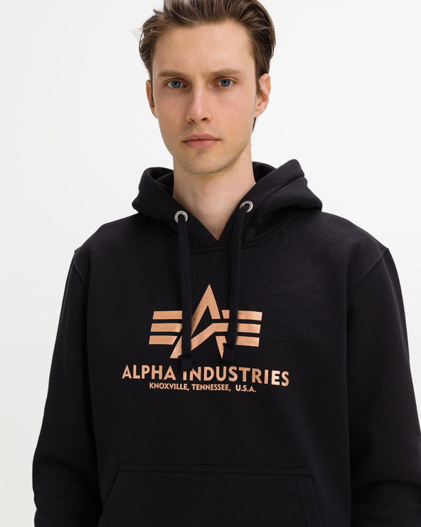 Alpha Industries Mikina Čierna
