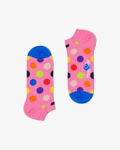 Happy Socks Big Dot Ponožky Ružová