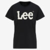 Lee Logo Tričko Čierna