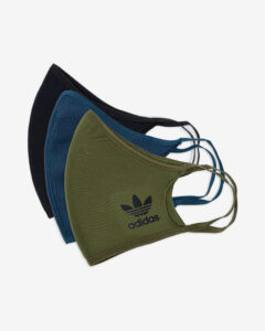 adidas Originals Rouška 3 ks Modrá Zelená