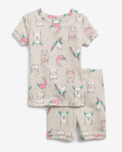 GAP Critter Graphic Pyžamo detské Ružová Béžová