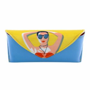 Santoro farebné pevné puzdro na okuliare First Class Lounge Life´s A Beach