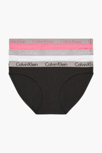 Calvin Klein nohavičky Bikini 3PK