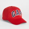 Detská šiltovka GAP Logo baseball hat Červená