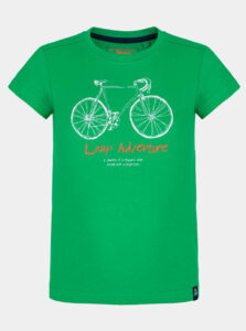 Zelené detské tričko s potlačou LOAP