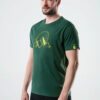 Zelené pánske tričko s potlačou LOAP