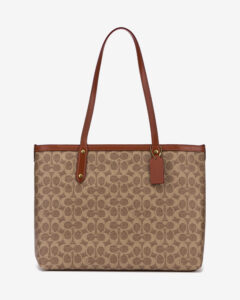 Coach Signature Central Tote Kabelka Hnedá