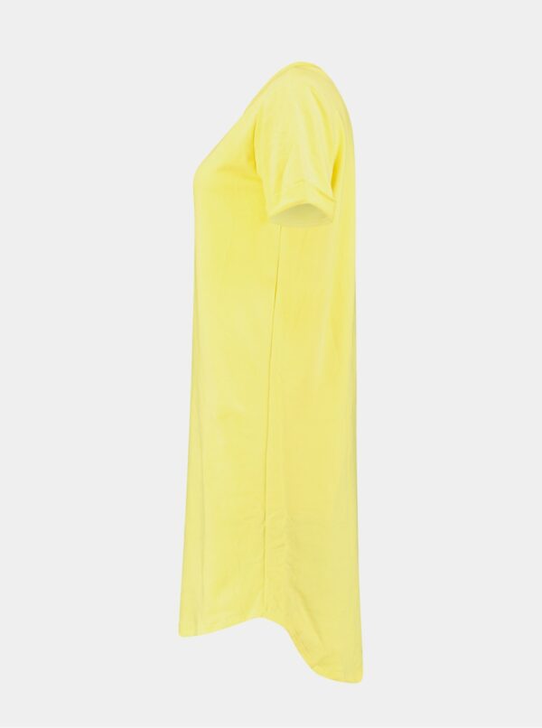 Žlté basic šaty Hailys