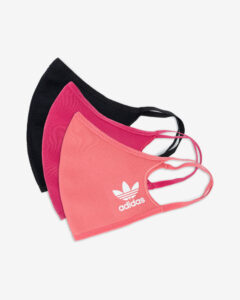 adidas Originals Rúška 3 ks Čierna Ružová