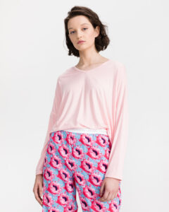 Calvin Klein Tričko na spanie Ružová