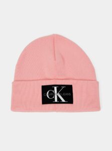Ružová dámska čiapka Calvin Klein