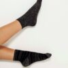 Ponožky pre ženy CAMAIEU - tmavosivá, čierna