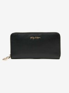 Tommy Hilfiger Essential Leather Large Peňaženka Čierna