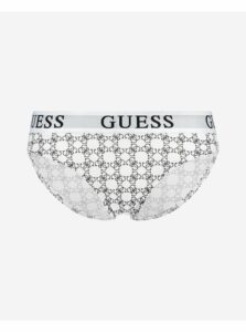 Nohavičky pre ženy Guess - biela