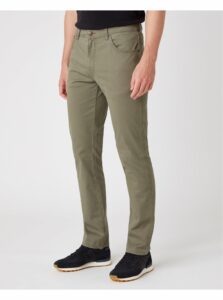 Voľnočasové nohavice pre mužov Wrangler - zelená