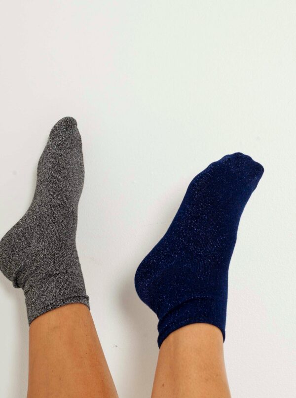 Ponožky pre ženy CAMAIEU - tmavomodrá, sivá