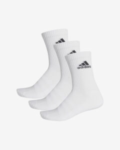 adidas Performance Cush Ponožky 3 páry Biela