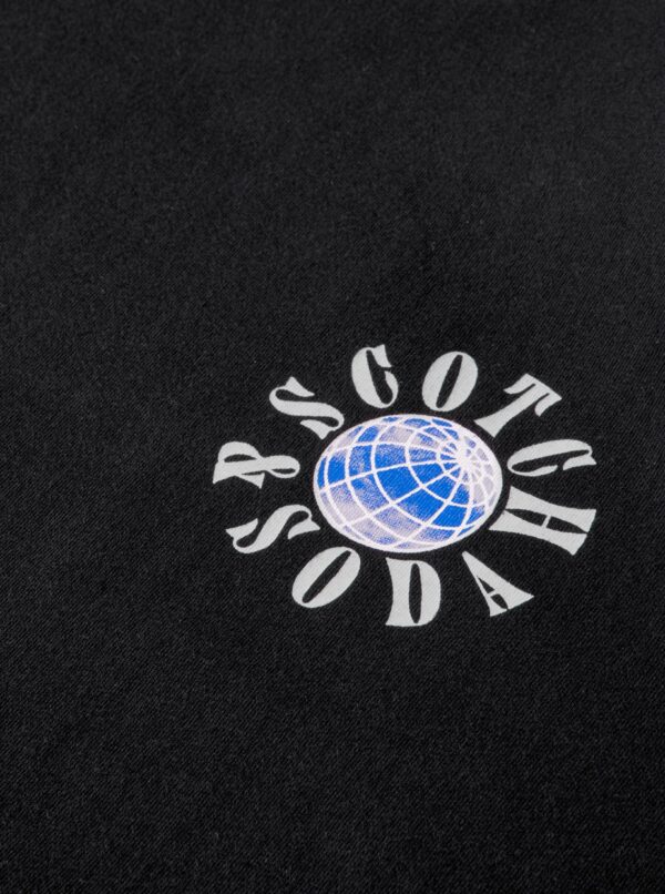 Čierne pánske tričko Scotch & Soda