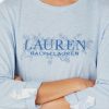 Lauren Ralph Lauren Nočná košeľa Modrá