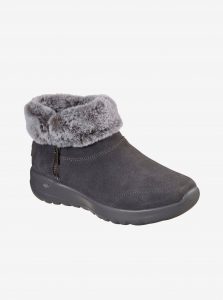 Zimná obuv pre ženy Skechers - sivá