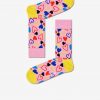 Ponožky pre ženy Happy Socks - ružová, žltá