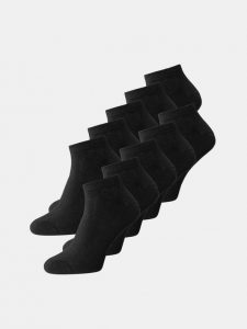 Jack & Jones Dongo Ponožky 10 párov Čierna