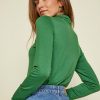 Tričká s dlhým rukávom pre ženy ZOOT Baseline - zelená