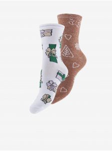 Sada dvoch párov vianočných ponožiek Pieces Elisa