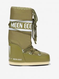 Moon Boot Icon Nylon Snehule Zelená