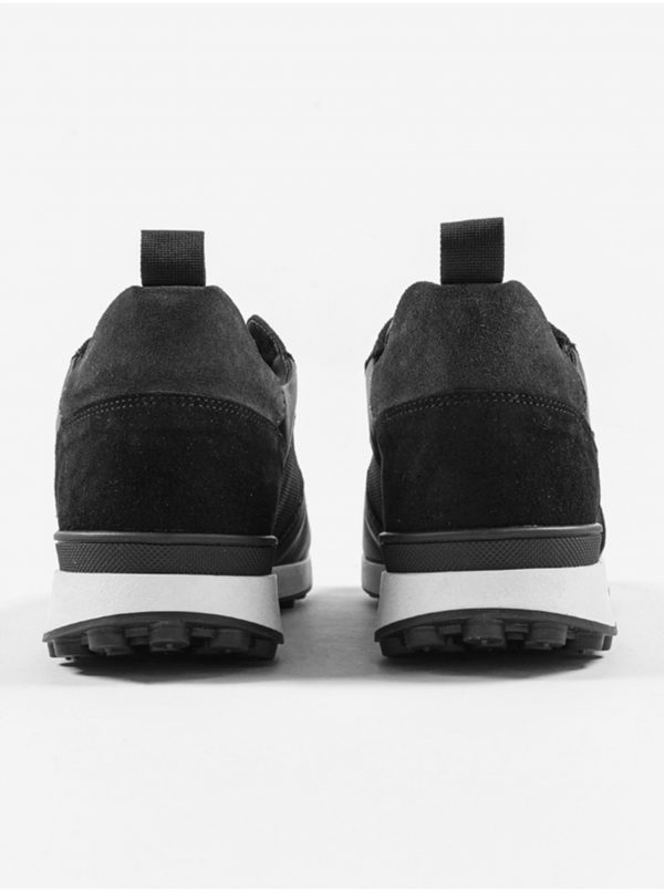 Čierne pánske kožené topánky Antony Morato