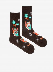 Ponožky pre ženy Fusakle - hnedá