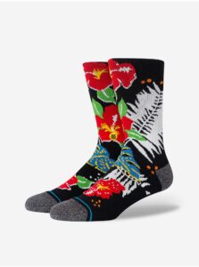 Čierne pánske vzorované ponožky Stance Jeronimo