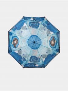 Modrý dámsky skladací dáždnik Anekke Iceland