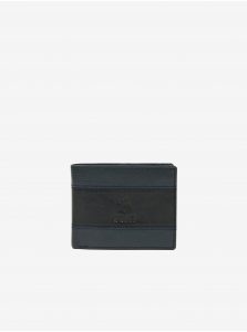 Tmavomodrá pánska kožená peňaženka U.S. Polo Assn. Union Horiz