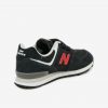 Čierne chlapčenské semišové topánky New Balance