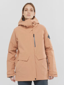 Salomon Stance Zimná bunda Oranžová