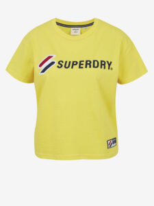 SuperDry Sportstyle Graphic Boxy Tričko Žltá