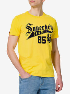 SuperDry Collegiate Graphic Tričko Žltá