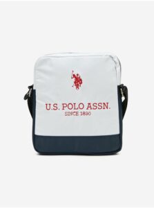 Modro-biela dámska crossbody kabelka U.S. Polo Assn.