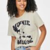 Béžové tričko s potlačou Jacqueline de Yong Milly