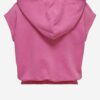Ružová dámska mikinová vesta s kapucou ONLY Siva
