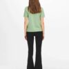 Svetlozelené basic tričko Jacqueline de Yong Farock