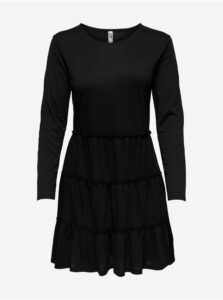 Čierne krátke šaty Jacqueline de Yong Frosty