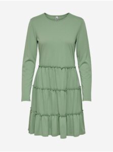 Svetlozelené šaty Jacqueline de Yong Frosty